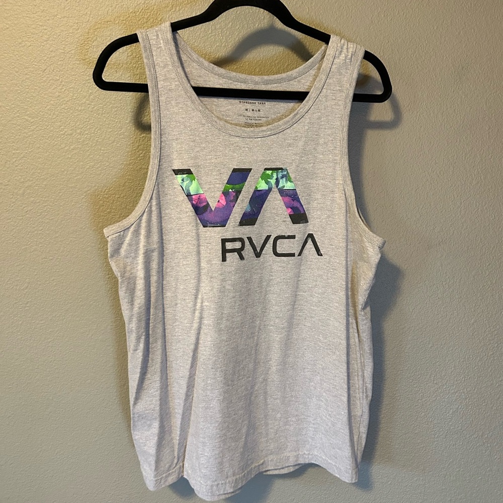 RVCA Light Gray Tank Top